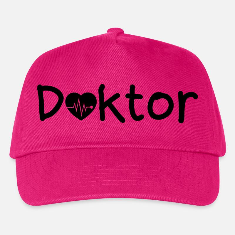 Doktor Arzt Liebe Medizin Spruch Geschenk - Kinder Basecap - Fuchsia