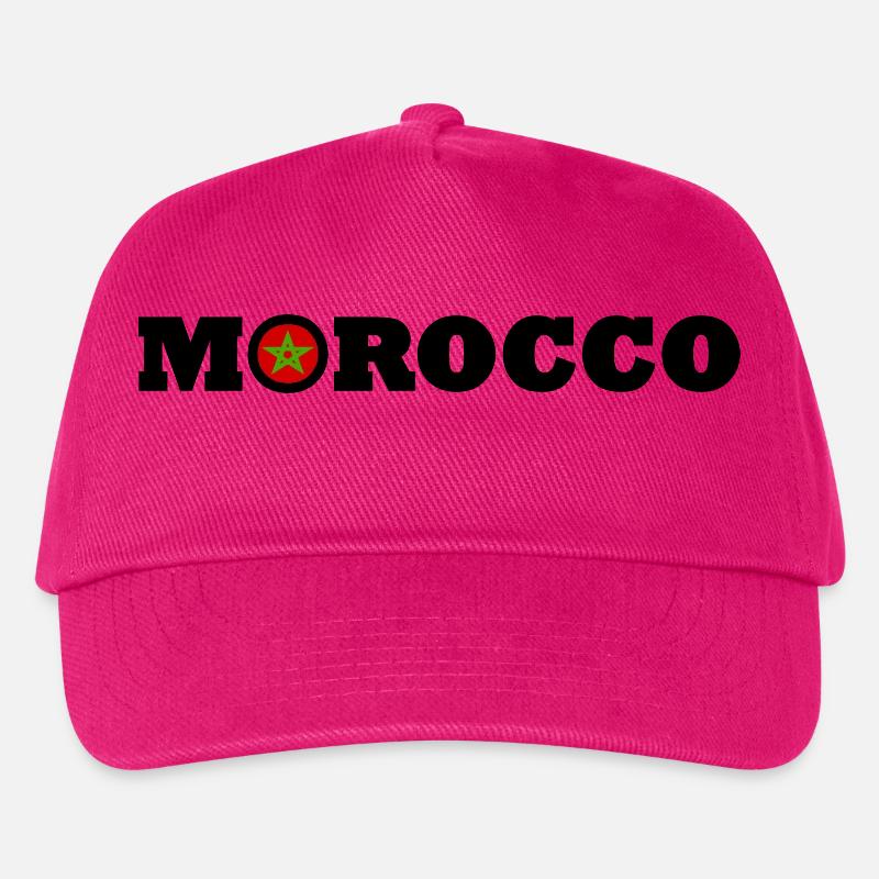 Marokko - Kinder Basecap - Fuchsia