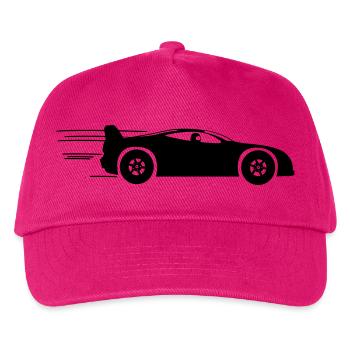 Sports car and racing - Kids’ Baseball Cap - fuchsia - Front