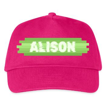 Heldin Alison - Kinder Basecap - Fuchsia - Vorne