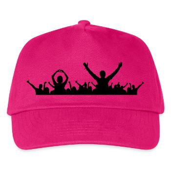 Menschen - Konzert Festival - Kinder Basecap - Fuchsia - Vorne