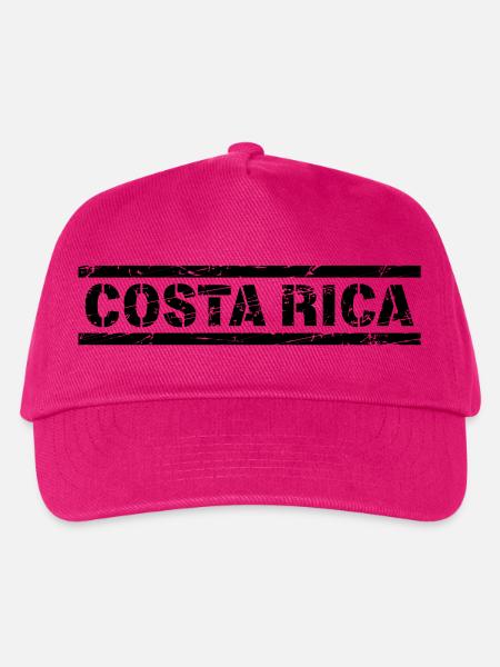 Costa Rica - Kinder Basecap - Fuchsia