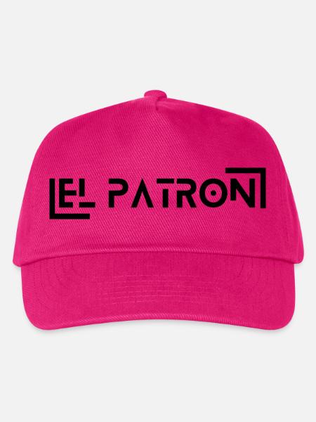 El Patron – Der Chef Look - Kinder Basecap - Fuchsia