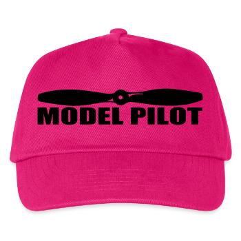 Modèle Pilot - Casquette de baseball Enfant - fuchsia - Devant