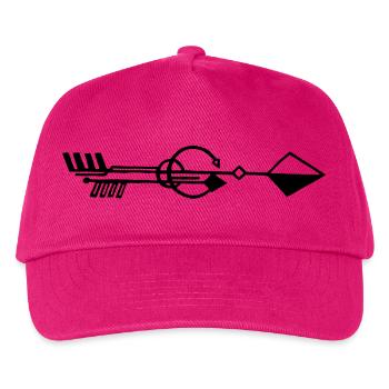 Strange black arrow - Kids’ Baseball Cap - fuchsia - Front