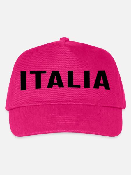 Italia - Kinder Basecap - Fuchsia