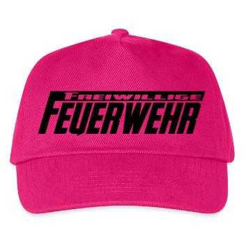 freiwillige Feuerwehr - Kinder Basecap - Fuchsia - Vorne