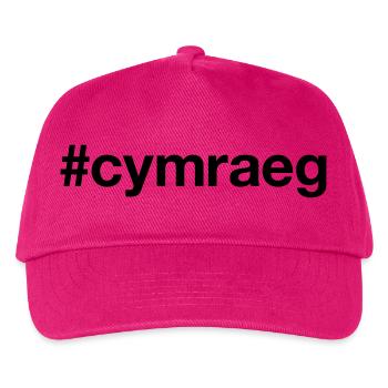 WALISISCH Hashtag Waliser Wales - Kinder Basecap - Fuchsia - Vorne