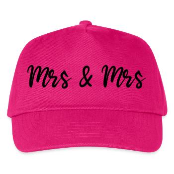 Mrs & Mrs - Kinder Basecap - Fuchsia - Vorne