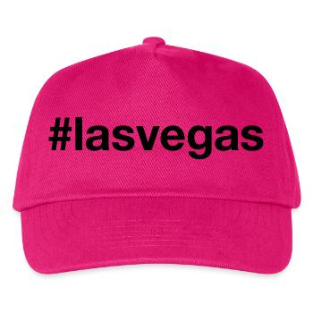 LAS VEGAS Hashtag Nevada USA - Kids’ Baseball Cap - fuchsia - Front