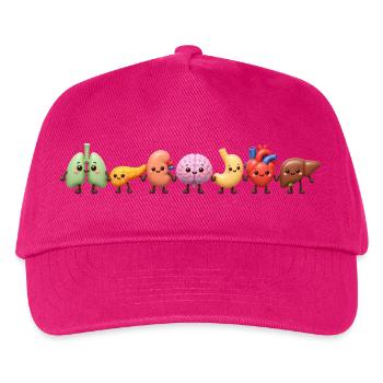 Süße Organen-Clique - Kinder Basecap - Fuchsia - Vorne