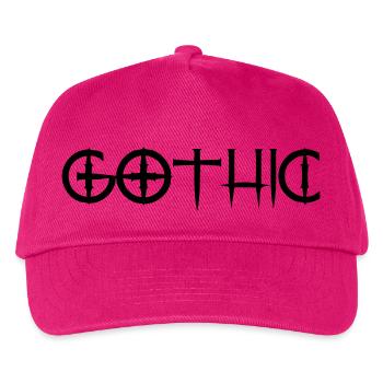 gothic - Kinder Basecap - Fuchsia - Vorne