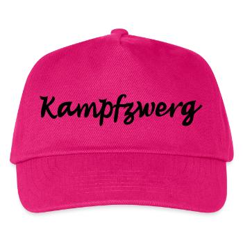 kampfzwerg - Kinder Basecap - Fuchsia - Vorne