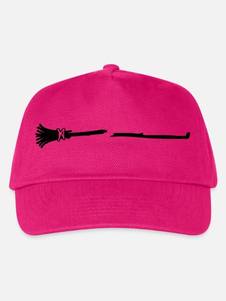 Besen gebrochen 2 - Kinder Basecap - Fuchsia