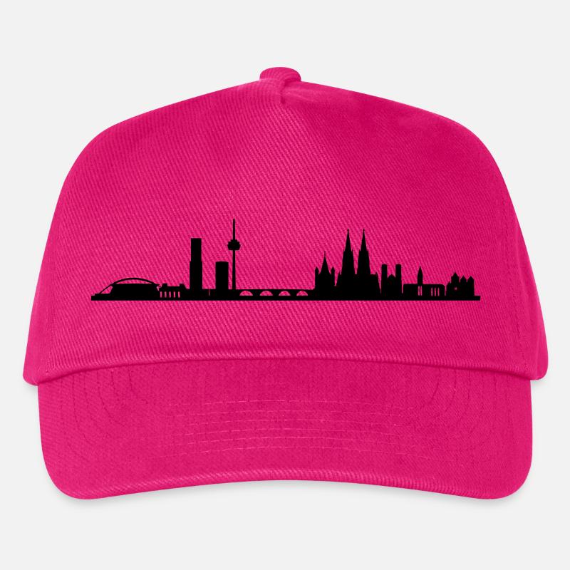 Skyline Köln - Kinder Basecap - Fuchsia