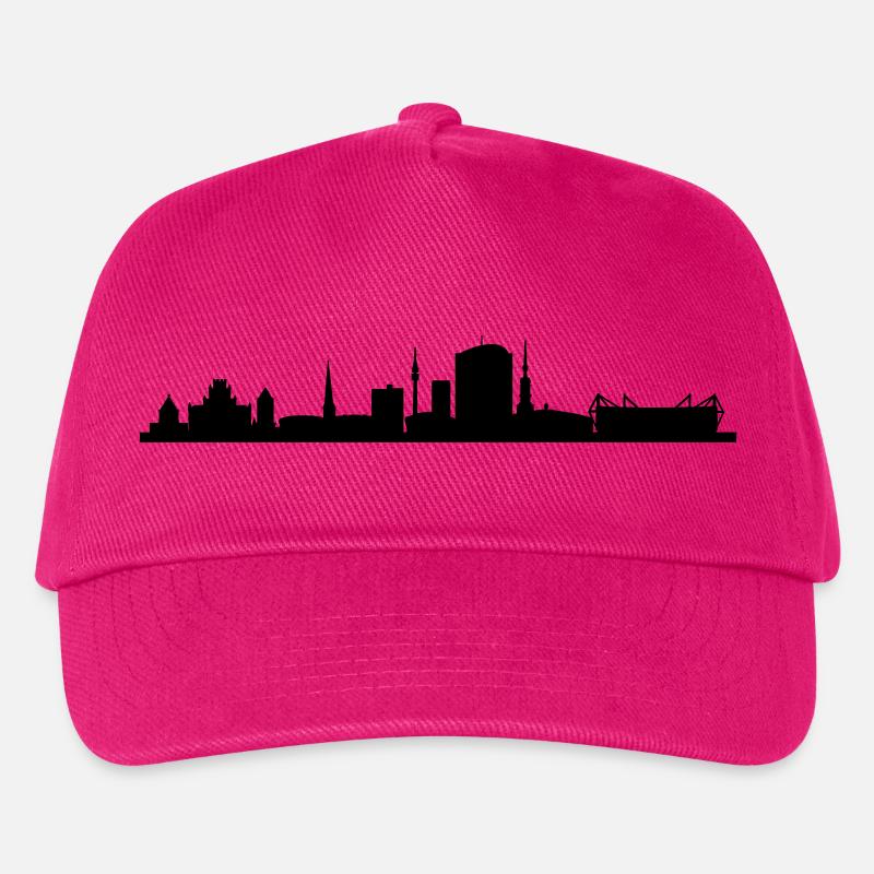 Skyline Dortmund - Kinder Basecap - Fuchsia