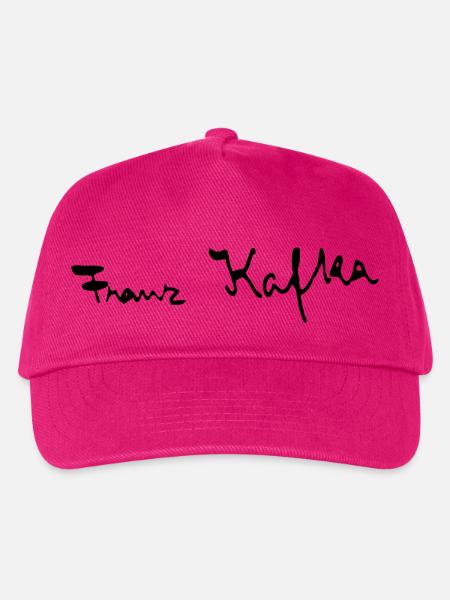 Franz Kafka - Kinder Basecap - Fuchsia