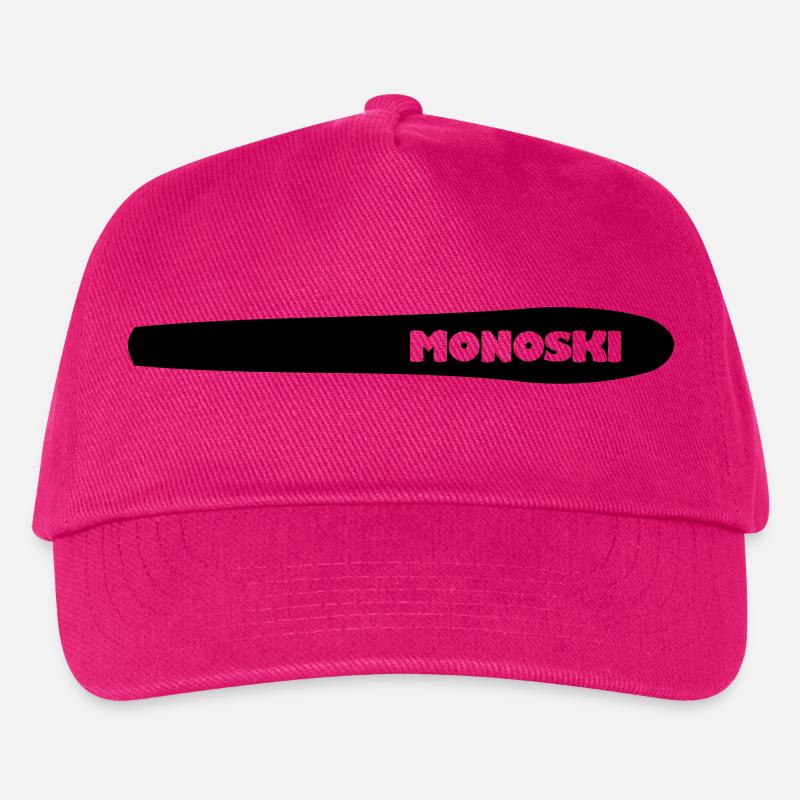 MONOSKI, PIED MONO, EAU, EAU, DE SKI,wakeboard - Casquette de baseball Enfant - fuchsia