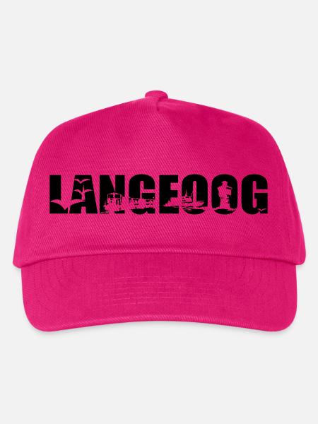Langeoog Skyline - Kinder Basecap - Fuchsia