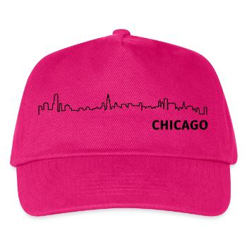 Chicago - Kinder Basecap - Fuchsia - Vorne