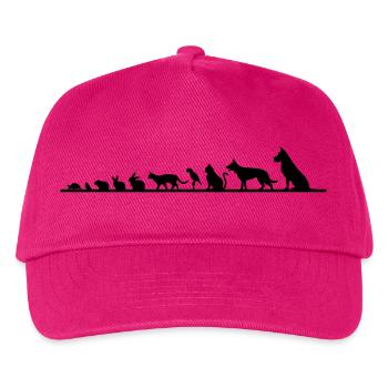 Haustiere - Kinder Basecap - Fuchsia - Vorne
