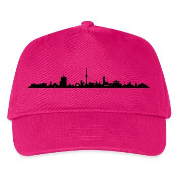 Skyline - Stuttgart - Kinder Basecap - Fuchsia - Vorne