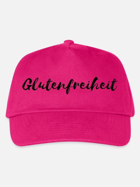 Glutenfreiheit - Kinder Basecap - Fuchsia
