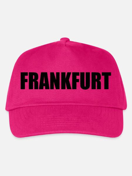 Frankfurt - Kinder Basecap - Fuchsia