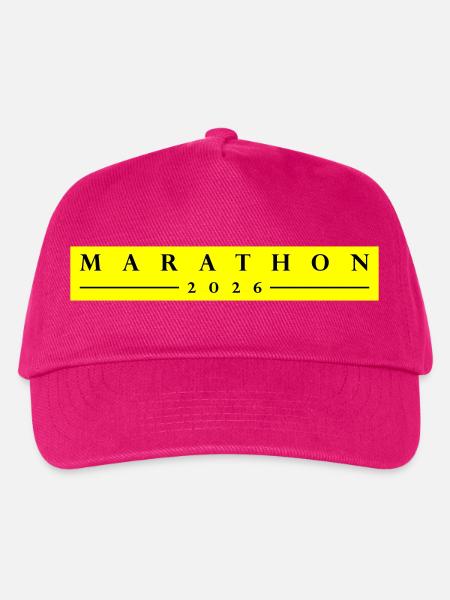 Marathon 2026 - Kinder Basecap - Fuchsia