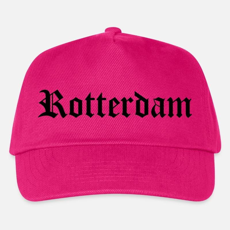 Rotterdam - Kinder Basecap - Fuchsia