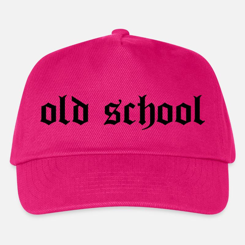 "Old School" - Kinder Basecap - Fuchsia
