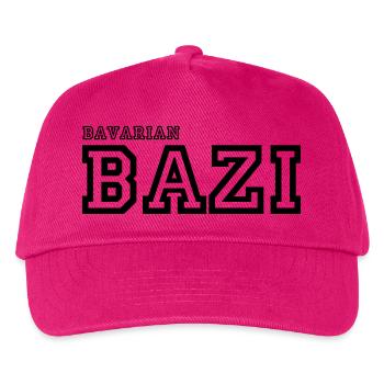 Bavarian Bazi - Kinder Basecap - Fuchsia - Vorne