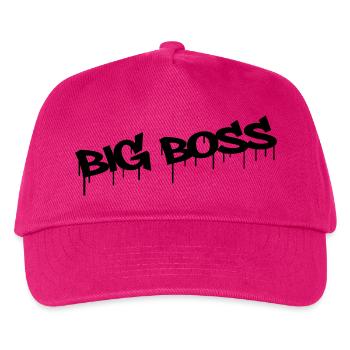 Big Boss - Kinder Basecap - Fuchsia - Vorne