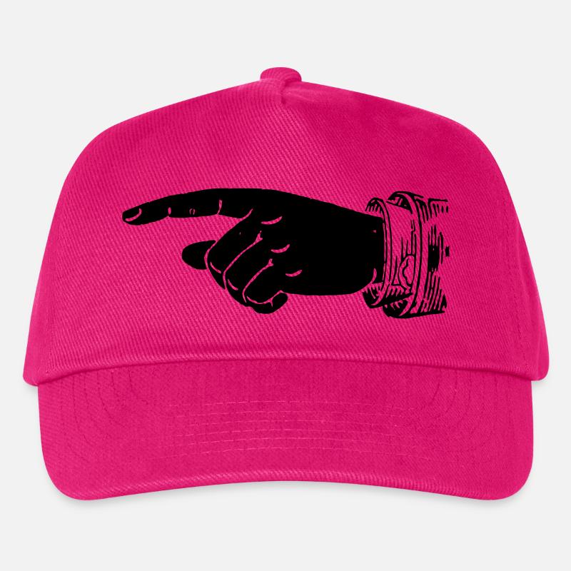 Main - Doigt pointé - Casquette de baseball Enfant - fuchsia