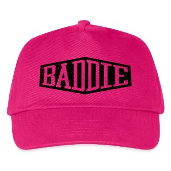 Baddie böses Mädchen - Kinder Basecap - Fuchsia - Vorne