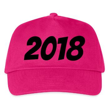 2018 - Casquette de baseball Enfant - fuchsia - Devant
