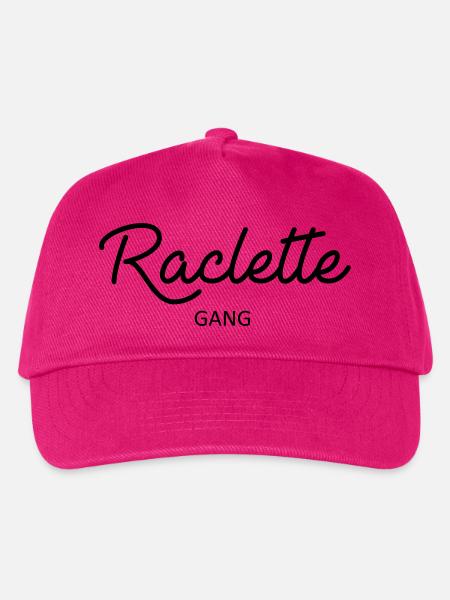 Bande Raclette - Kinder Basecap - Fuchsia