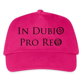 In Dubio pro Reo - Kinder Basecap - Fuchsia - Vorne