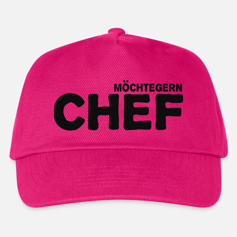 chef - Kinder Basecap - Fuchsia