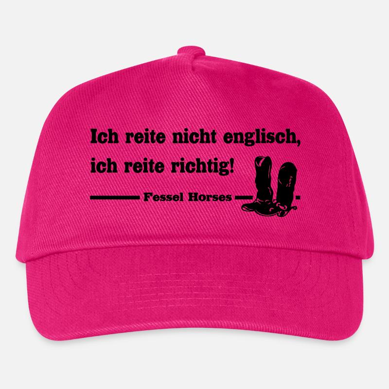 Westernreiter - Kinder Basecap - Fuchsia