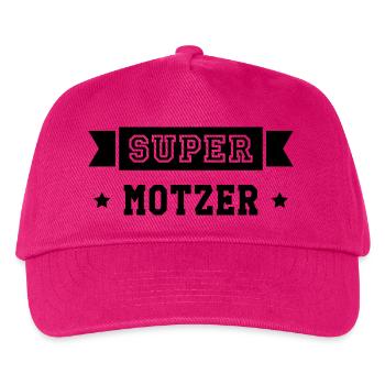 Motzer Motzerin meckern Nörgler Nörglerin motzig - Kinder Basecap - Fuchsia - Vorne