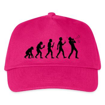 Instrument Harmonika Evolution Mundharmonika - Kinder Basecap - Fuchsia - Vorne