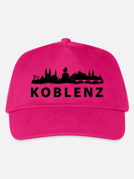 Koblenz Skyline - Kinder Basecap - Fuchsia