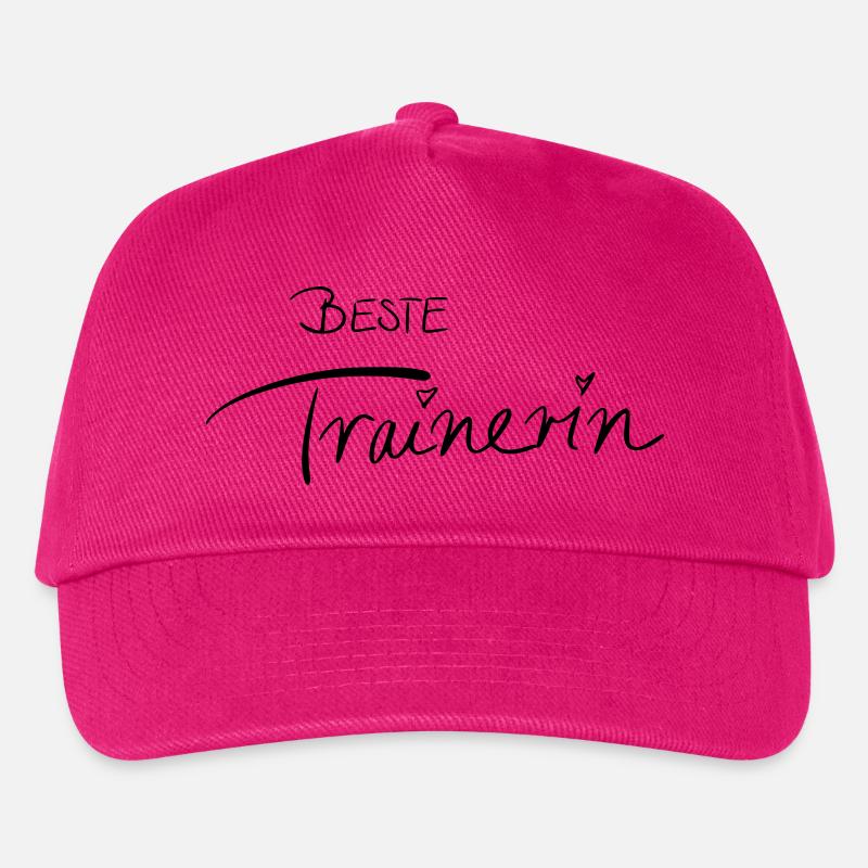 Beste Trainerin - Kinder Basecap - Fuchsia