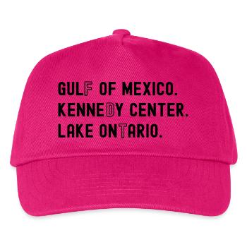 Lake Ontario Golf von Mexiko Kennedy Center Das - Kinder Basecap - Fuchsia - Vorne