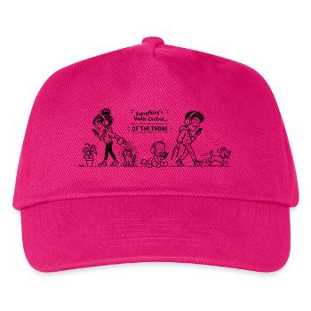 Alles ist unter Kontrolle... Vom Telefon (Schwarz) - Kinder Basecap - Fuchsia - Vorne