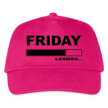 Friday 1c loading ... - Kids’ Baseball Cap - fuchsia - Front