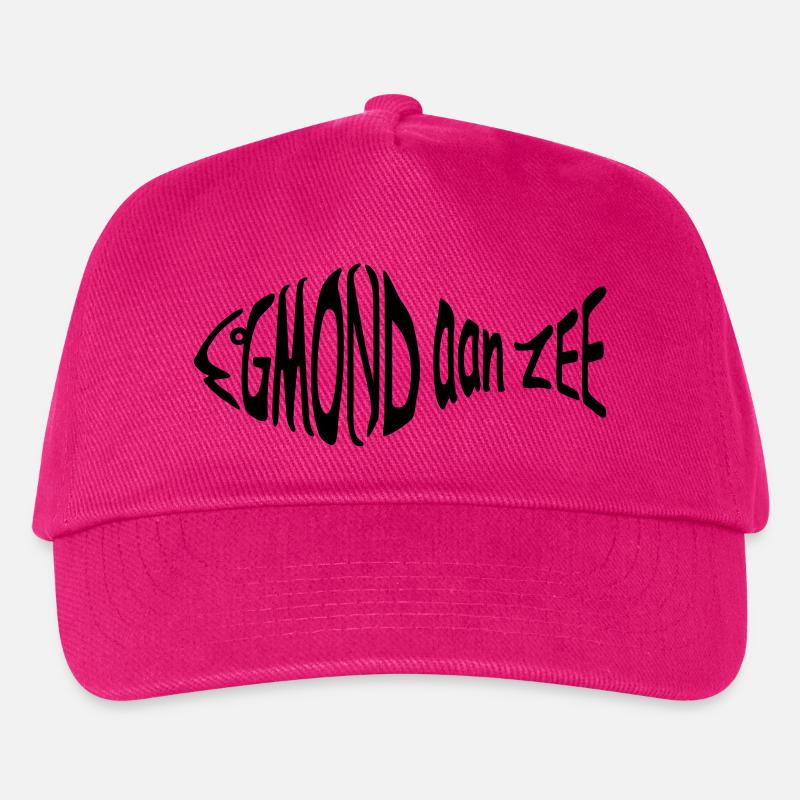 fisch egmond aan zee - Kinder Basecap - Fuchsia