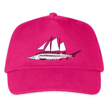 Sailfish (b) - Kids’ Baseball Cap - fuchsia - Front