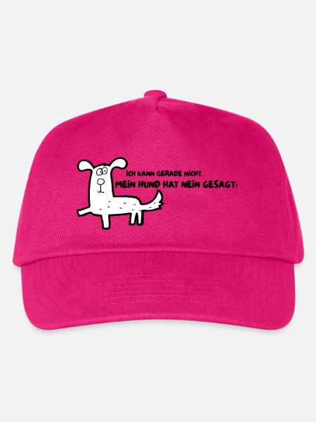 Mein Hund hat NEIN gesagt - Kinder Basecap - Fuchsia